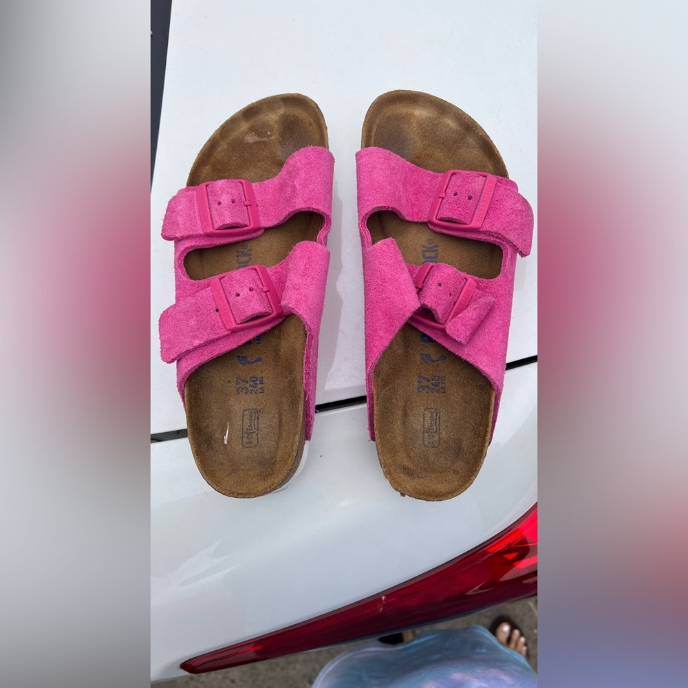 Pink Birkenstock